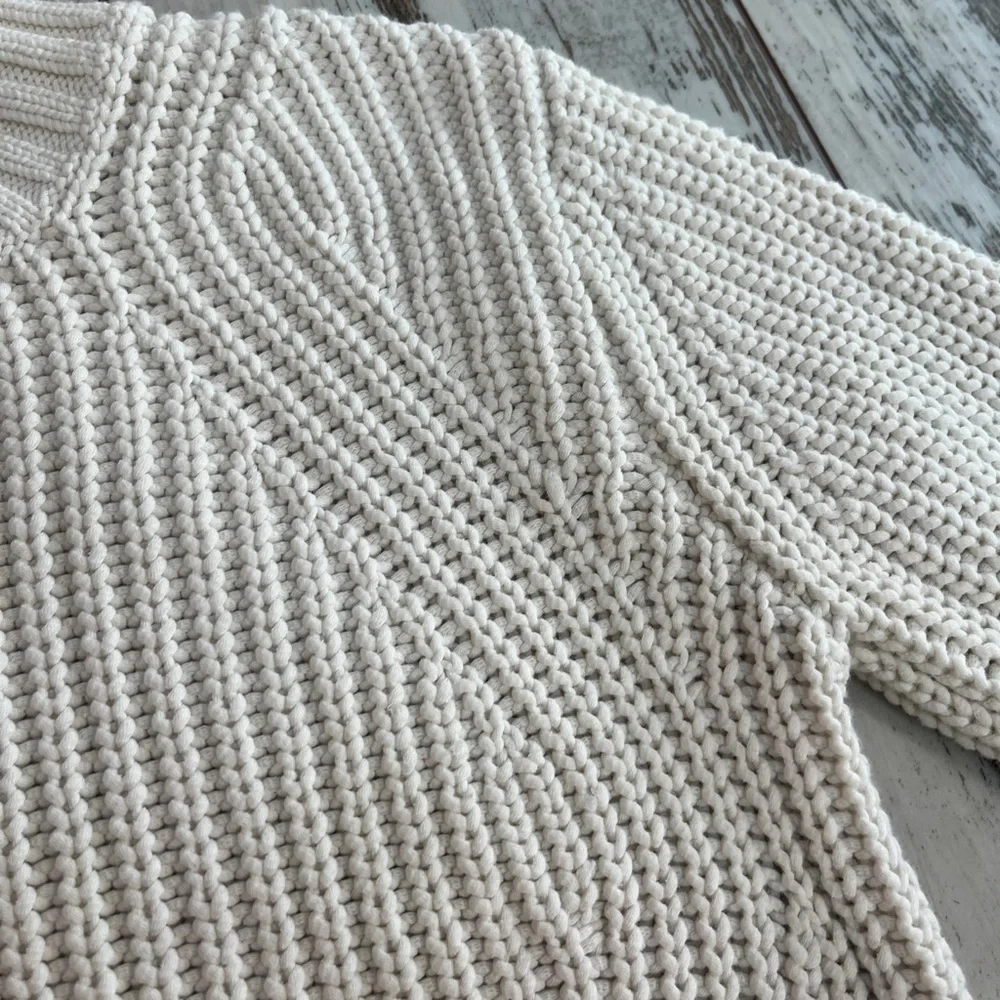 Everlane Textured Cotton Crewneck Sweater - Size XS - Picture 8 of 16